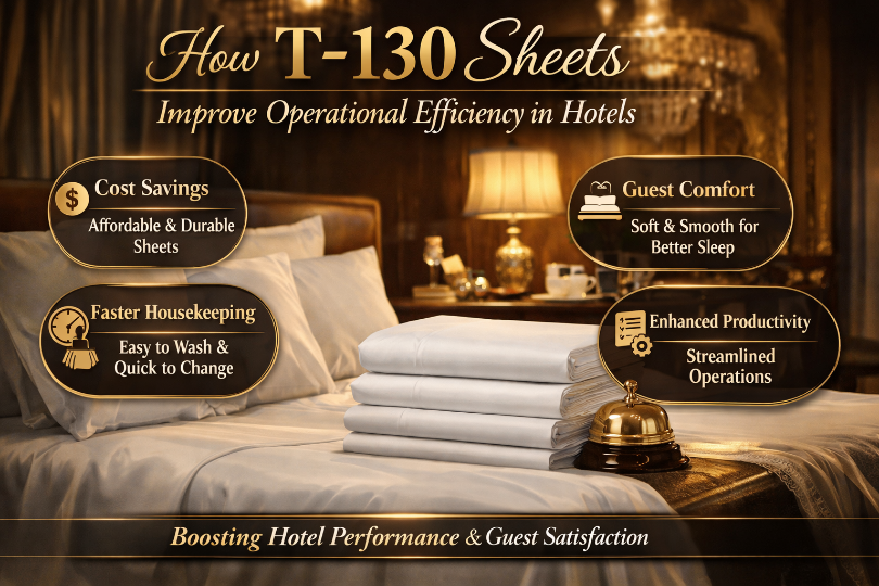 How T-130 Sheets Improve Operational Efficiency in Hotels